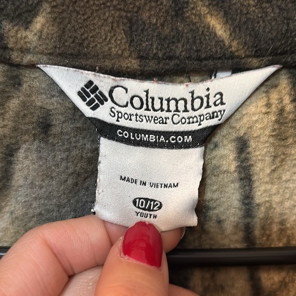 Columbia Camouflage Fleece Jacket - Picture 3 of 6